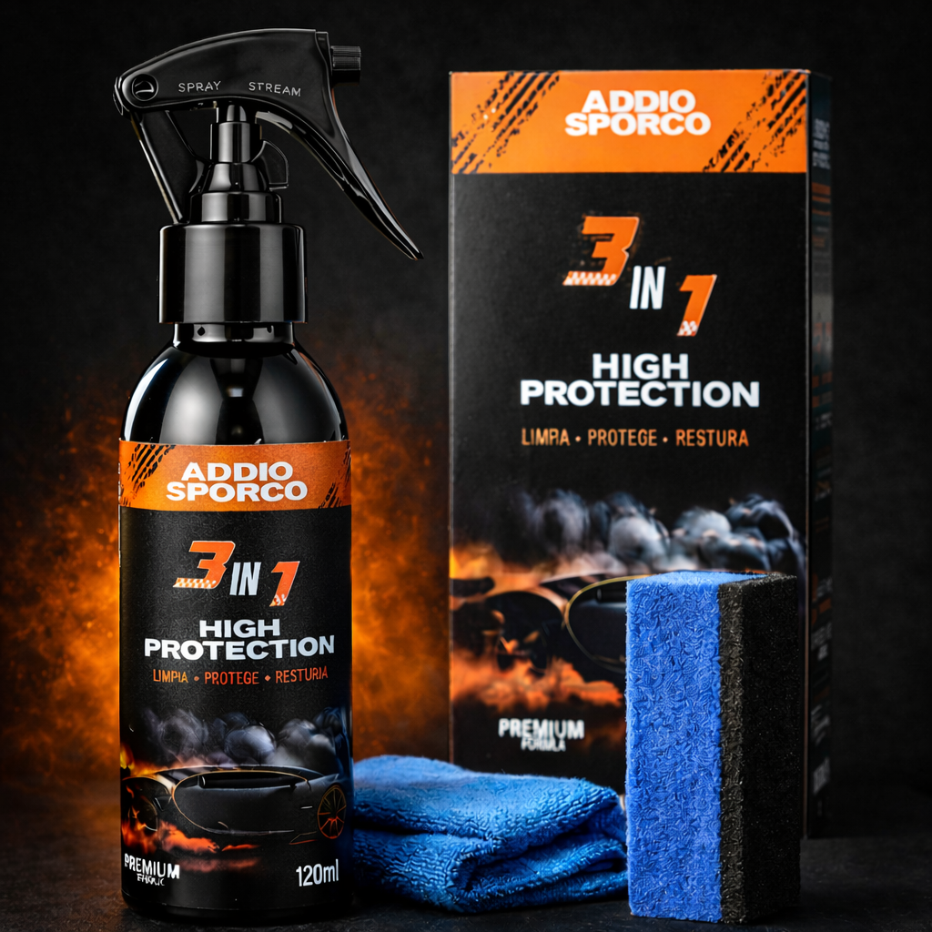 Nano Ceramico 120 ML + PAÑO + Esponja