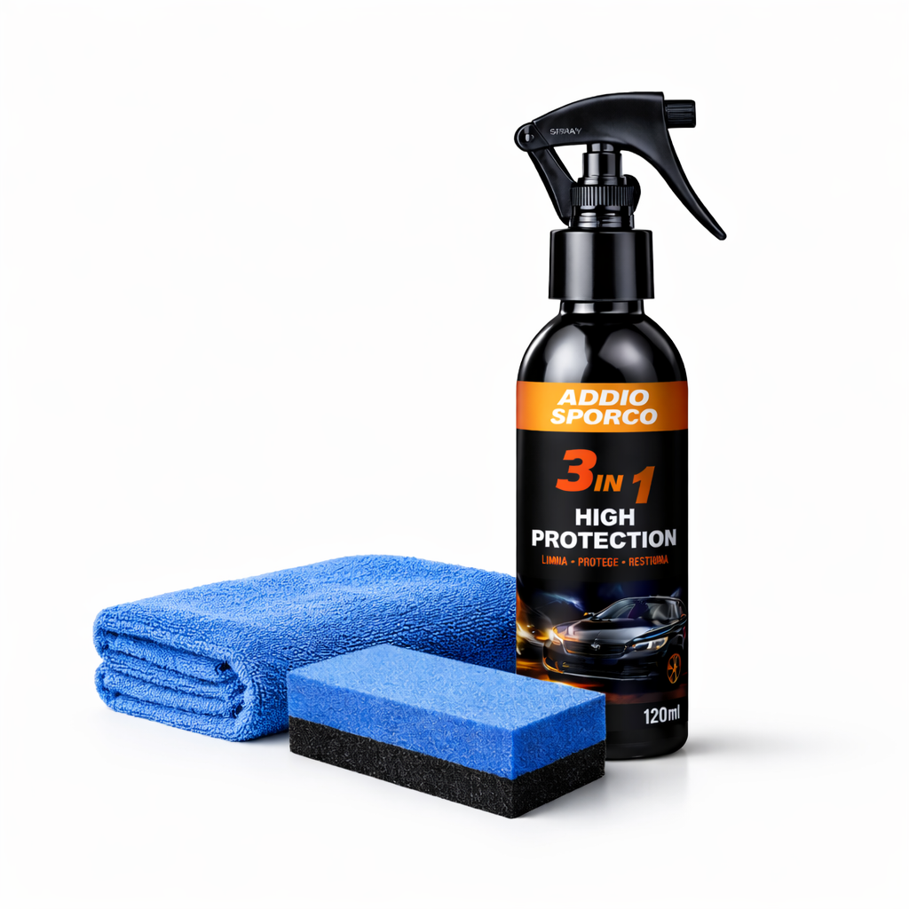 Nano Ceramico 120 ML + PAÑO + Esponja