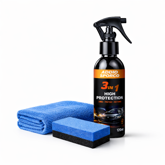 Nano Ceramico 120 ML + PAÑO + Esponja