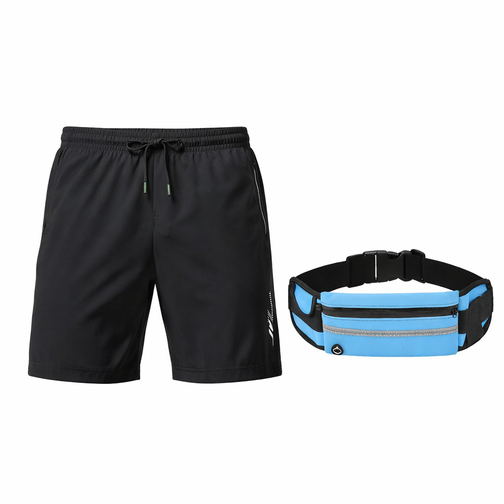 KIT PRO para correr- pantaloneta y cangurera.