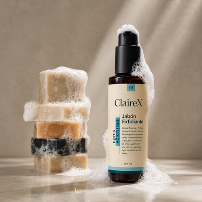 Jabón exfoliante 125 ml