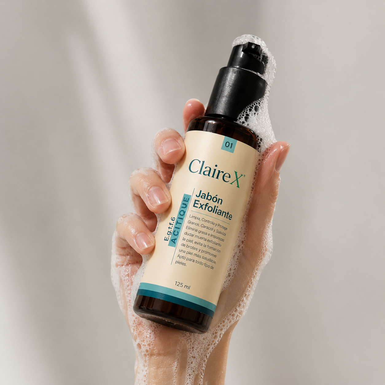 Jabón exfoliante 125 ml