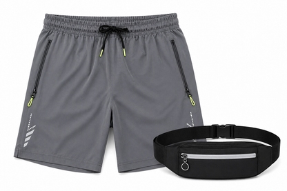 KIT PRO para correr- pantaloneta y cangurera.